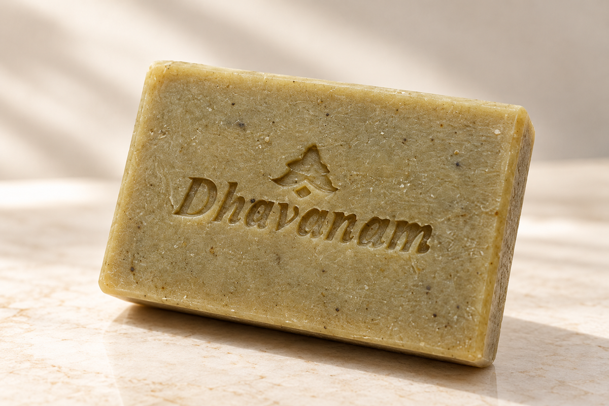 Dhavanam Natural Neem Soap (Refreshing Herbal Cleansing) – Pack of 3