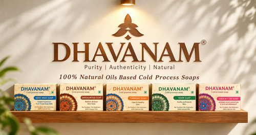 Dhavanam Natural Multani Mitti Soap (Refreshing Clay Cleanser) – Pack of 3