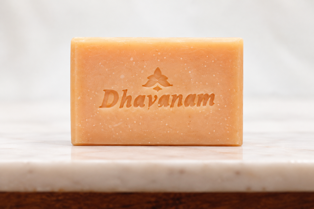 Dhavanam Gentle Hydration Soap (with Goat Milk & Coconut Oil) - pack of 3
