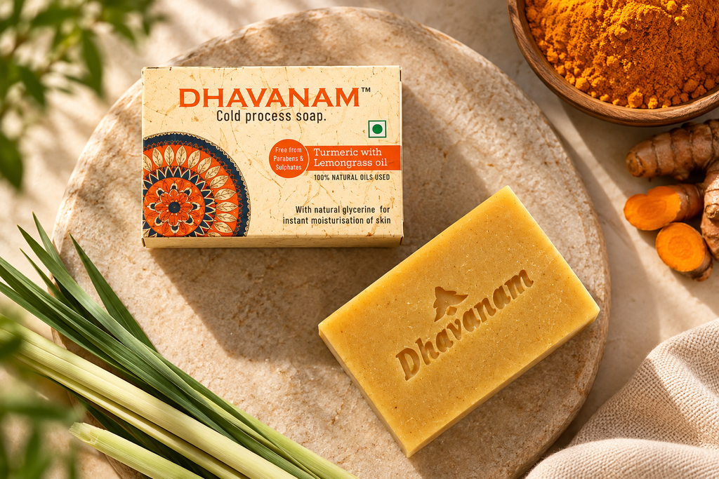 Dhavanam Natural Turmeric Soap