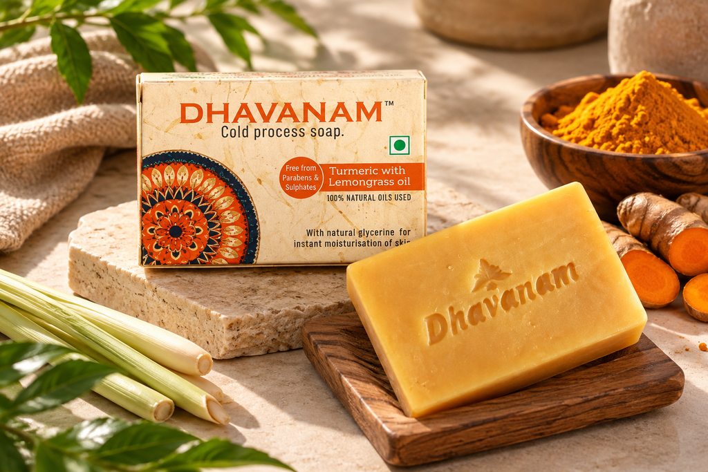 Dhavanam Natural Turmeric Soap