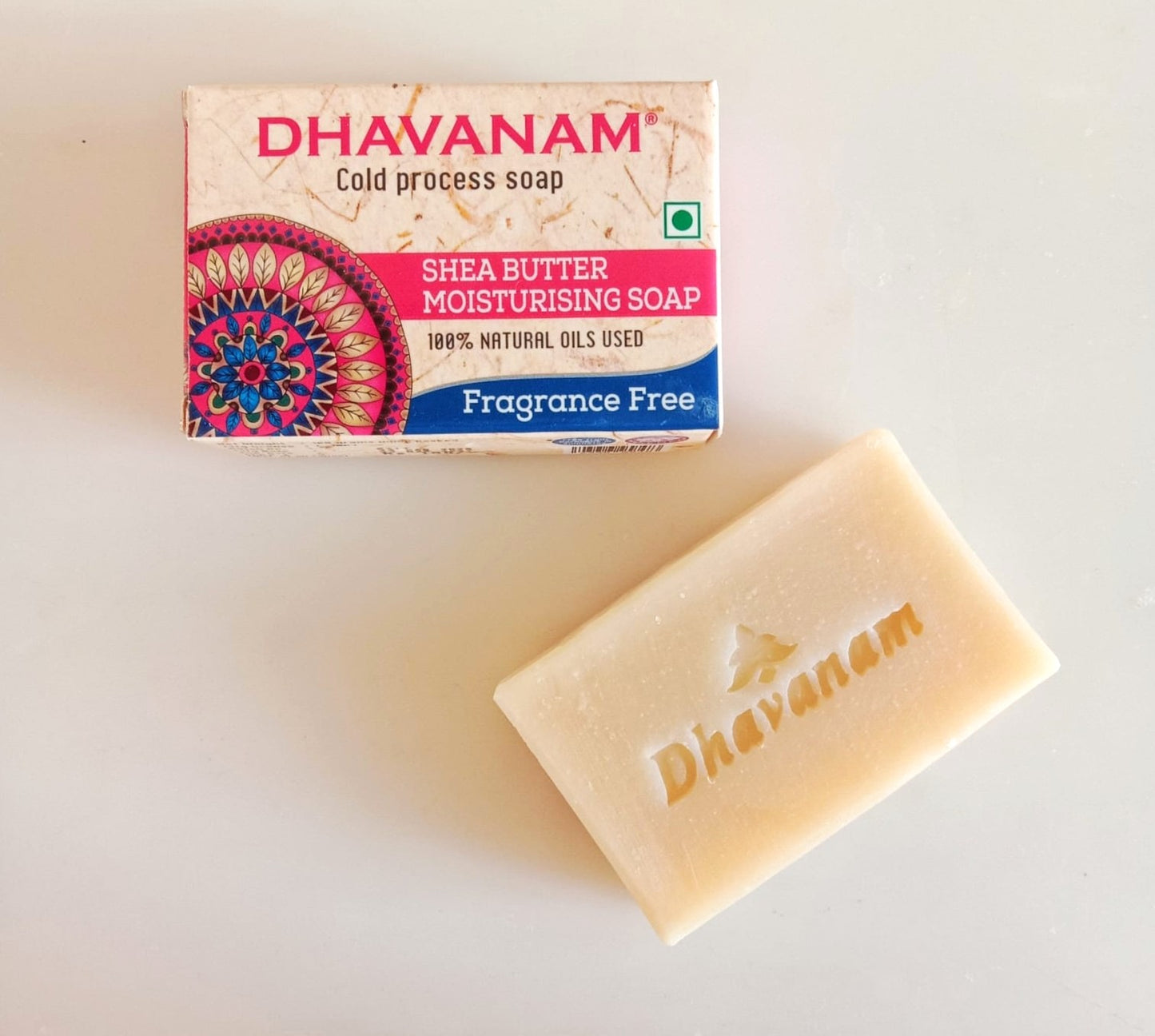 Fragrance Free Shea Butter Moisturising Soap – For Soft Skin (pack of3)